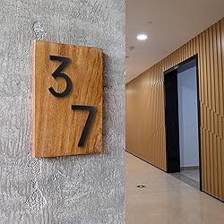 5 Inch House Numbers, Self-adhesive House Number