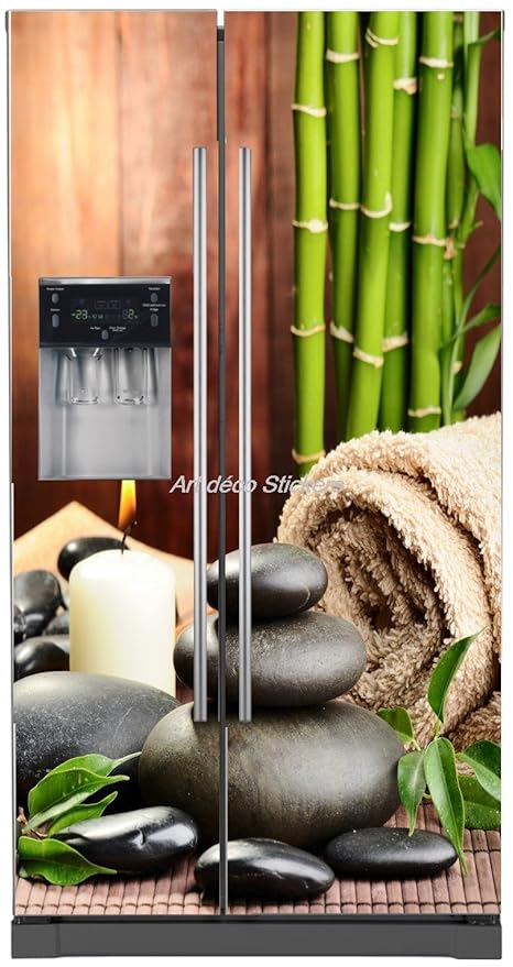 StickersNews Pegatina Nevera Americano Déco Cocina Piedras ...