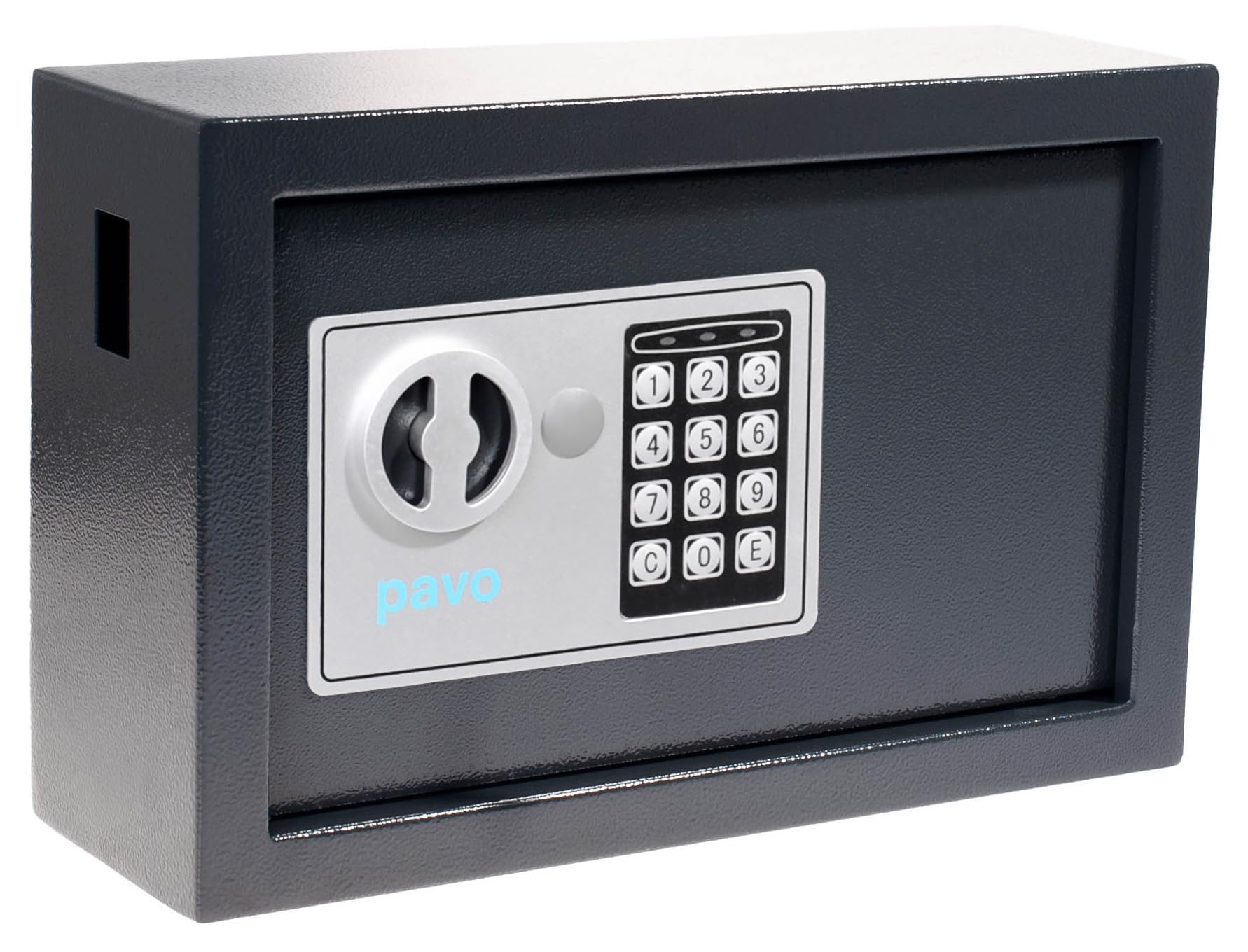 PAVO High Security Key Cabinet for 20 Keys, Grey