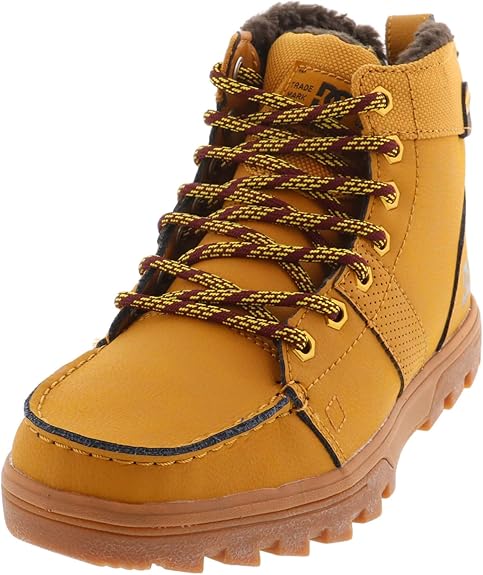 dc men's woodland leather boots
