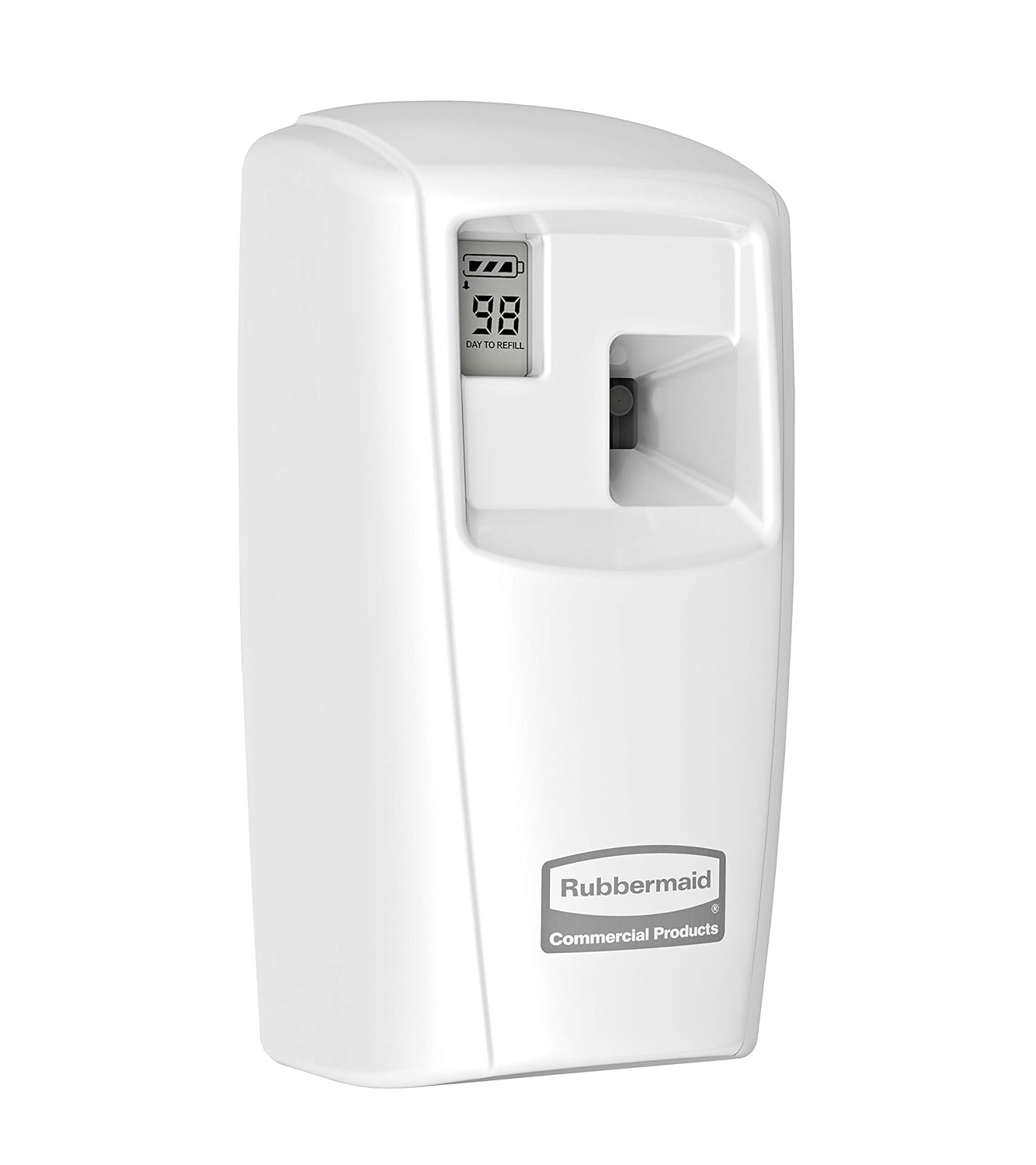 Rubbermaid Commercial Products Microburst Automated Odor-Controlling Aerosol Air Care System, MB3000 Dispenser, White