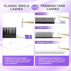 NAGARAKU Eyelash Extensions Individual Lashes