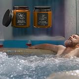 TRINIDa Relax & Recharge Sleep Candles for Men Gift Set Aromatherapy view 5