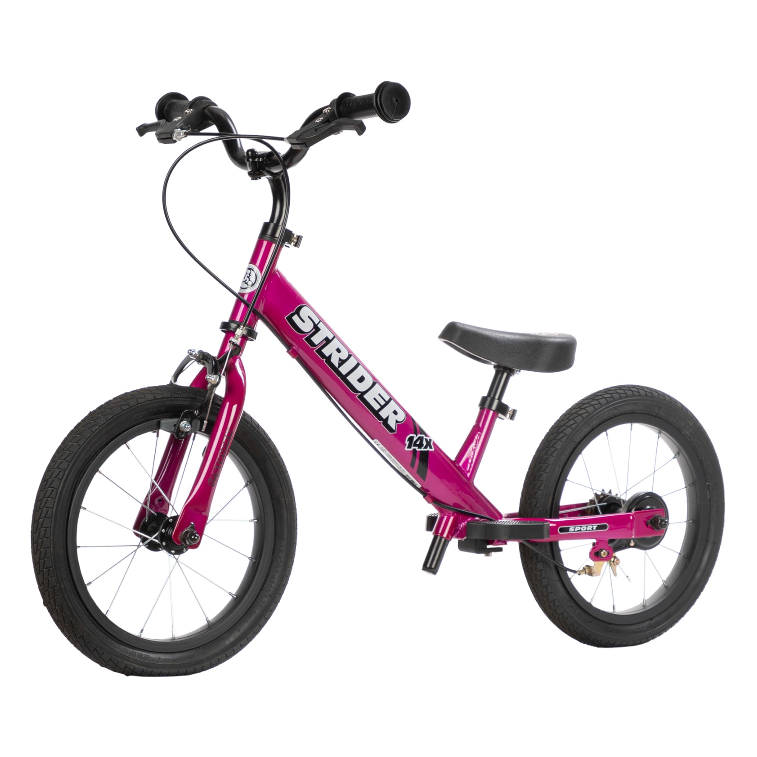 Strider 14 SK-SB1-IN-PK Cross-Country Bicycle with Brake Pink