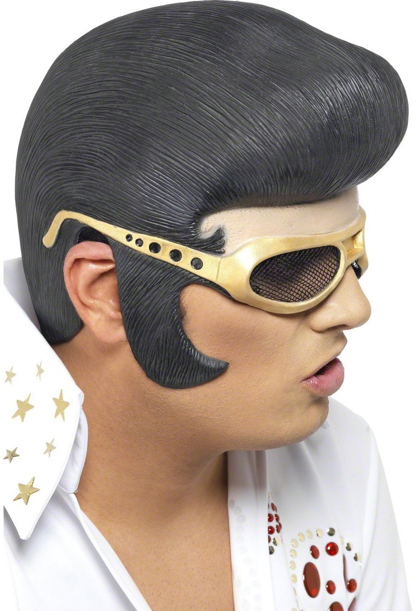 Official Elvis Headpiece with Rubber Shades Amazon.co.uk Toys & Games