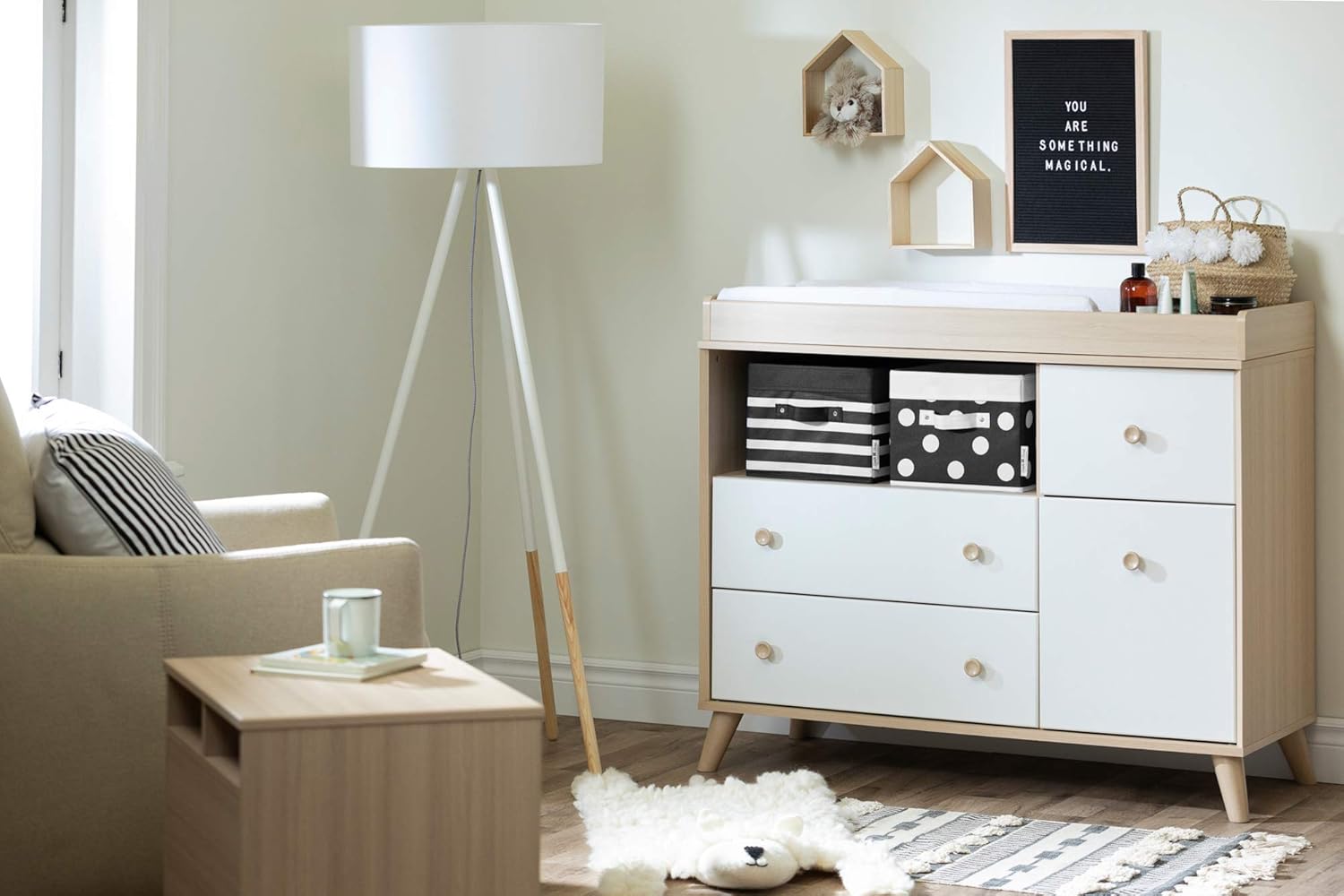 south shore changing table dresser