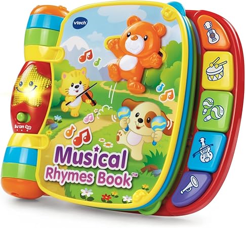 Amazon Vtech Musical Rhymes Book 並行輸入品 英語 外国語 おもちゃ Amazon Vtech Musical Rhymes Book 並行輸入品 英語 外国語 おもちゃ