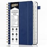 WEMATE Spiral Address Book with Alphabetical