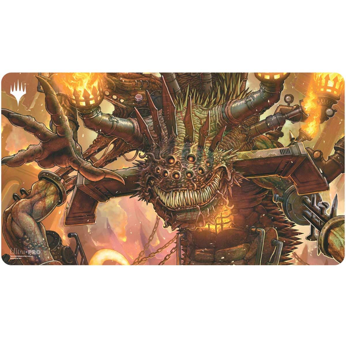 Ultra Pro - Magic: The Gathering - Playmat - Mythic Cycle Red - Duskmourn