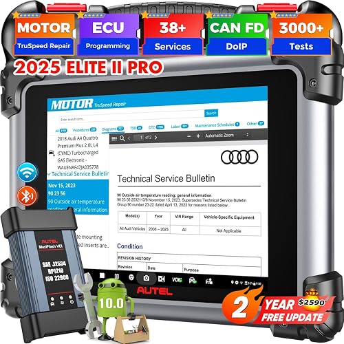Autel Maxisys Elite Ii Pro, 2025 2-year Update ($2590)