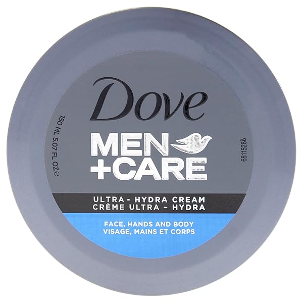 DOVE MEN+CARE ULTRA HYDRA CREAM, FACE, HANDS AND...