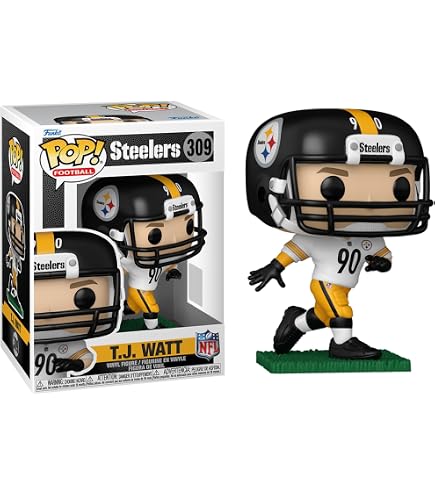 Amazon.com: Funko Pop! NFL: Legends - Troy Polamalu - Steelers