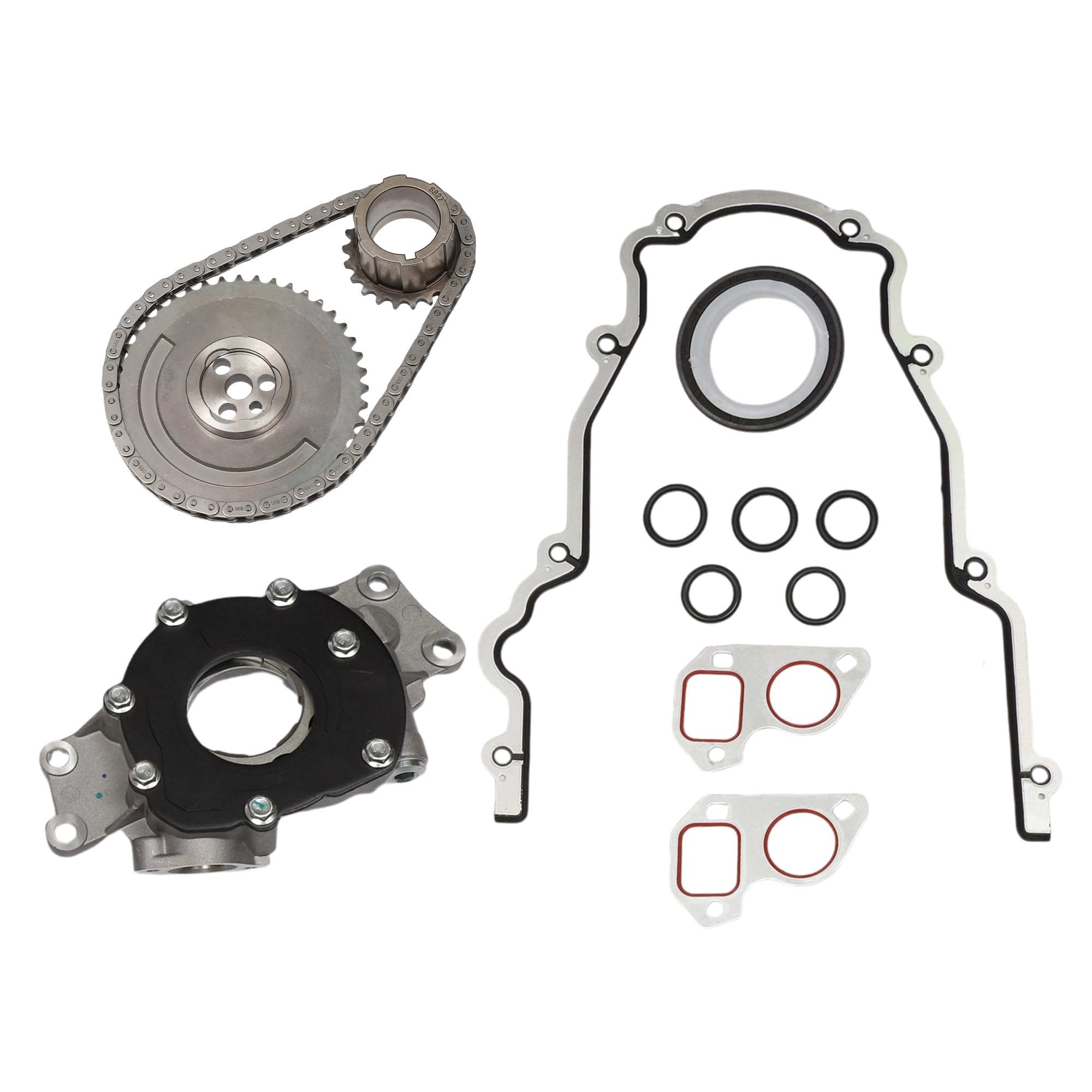 Photo 1 of VekAuto 1 Set Engine Timing Chain Kit for Chevrolet Silverado 1500 2500 3500 Express Tahoe Avalanche Camaro for GMC Sierra Yukon 5.3L 6.0L 12556582/12586665/12639249/89060436
