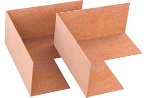 Muschbath 2 Pack Inside Waterproof Membrane, Waterproofing Membrane Seamlessly Fits the Corner, for Bathroom Shower Steam Room Toilet Kitchen