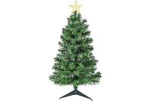 DUUDO 3FT Premium Hinged Artificial Holiday Small Mini Christmas Tree for Tabletop,Home, Office, Indoor and Outdoor Holiday Decoration,Easy Assembly Metal Hinges & Foldable Base