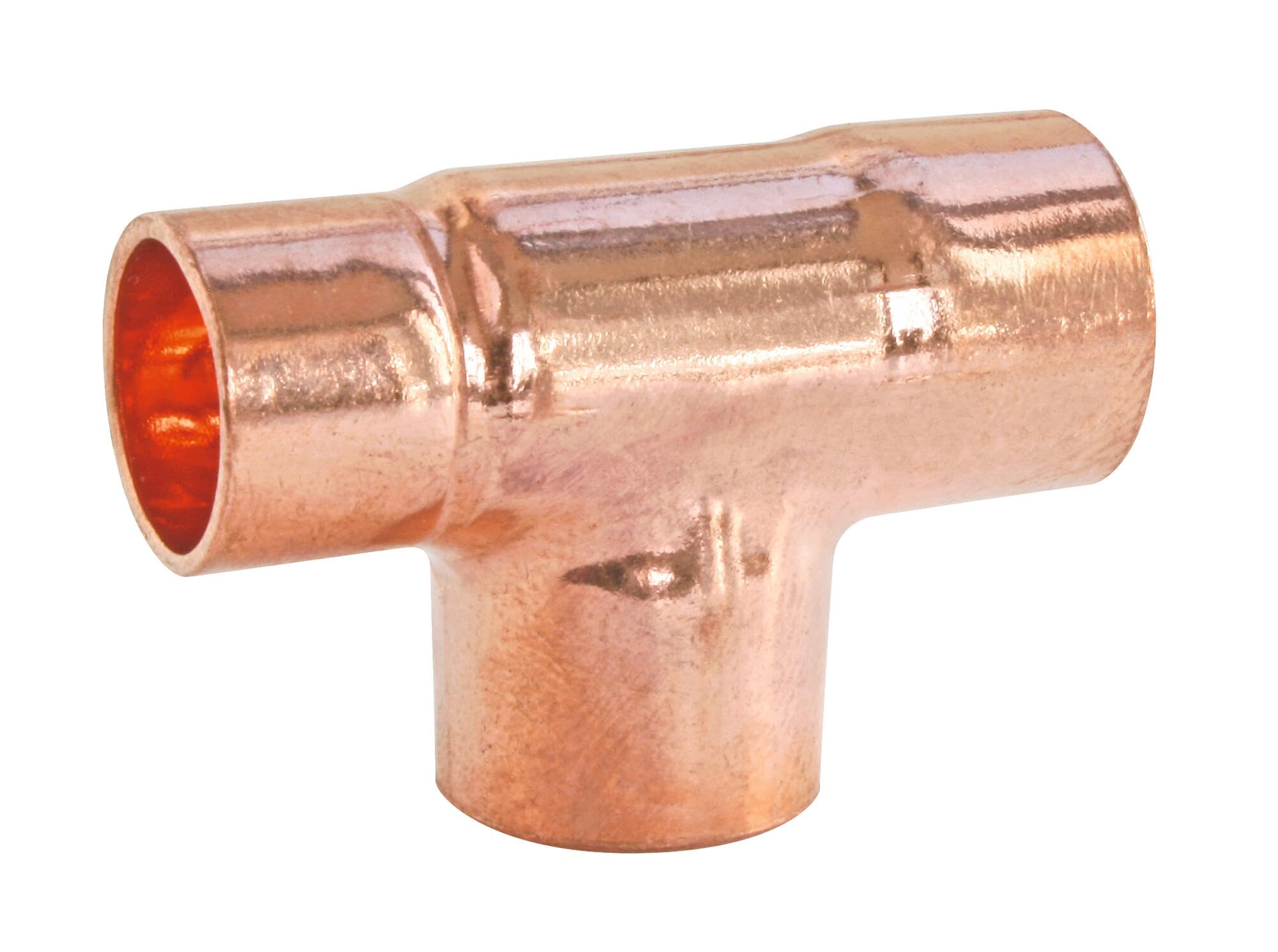 Somatherm // 6130-47 Reducing Copper Tee Diameter 16-16-14, Grey