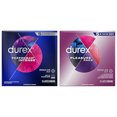 Durex Condom Performax Intense Natural Latex Condoms, 24 Count - Ultra  Fine, Ribbed, Dotted with delay Lubricant and Natural Latex Condoms  Pleasure Pack Assorted, 42 Count in Kenya