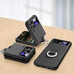 GUAGUA Compatible with Samsung Galaxy Z Flip 3 Case