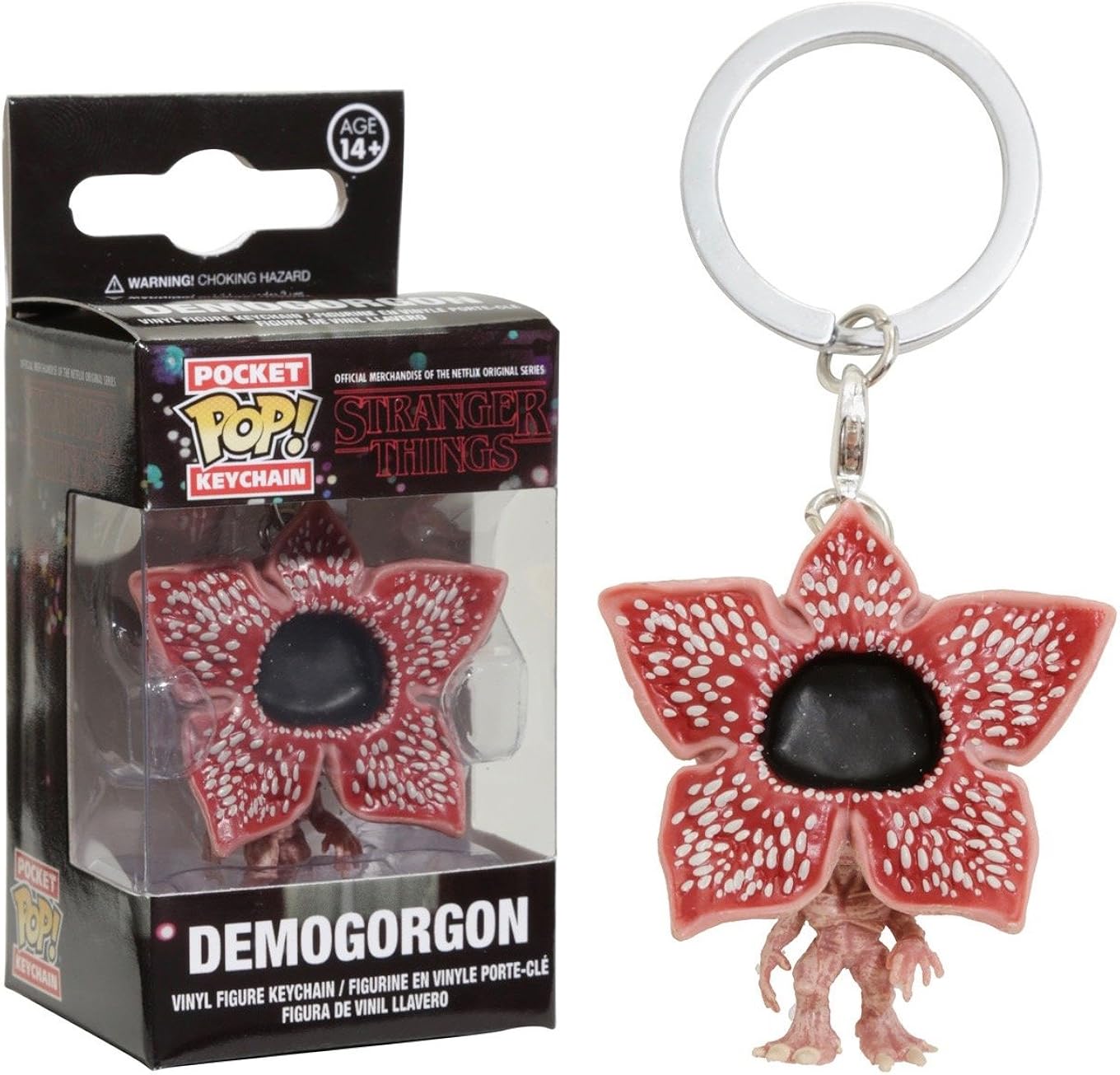 demogorgon funko pop keychain