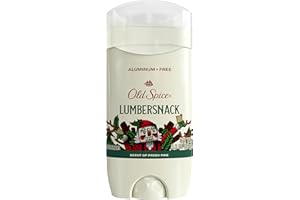Old Spice Aluminum Free Deodorant for Men, Holidudes Limited Edition, 24/7 Holiday Freshness, Odor Protection, Stocking Stuffer, Lumbersnack with Fresh Pine Scent, 3.0 oz