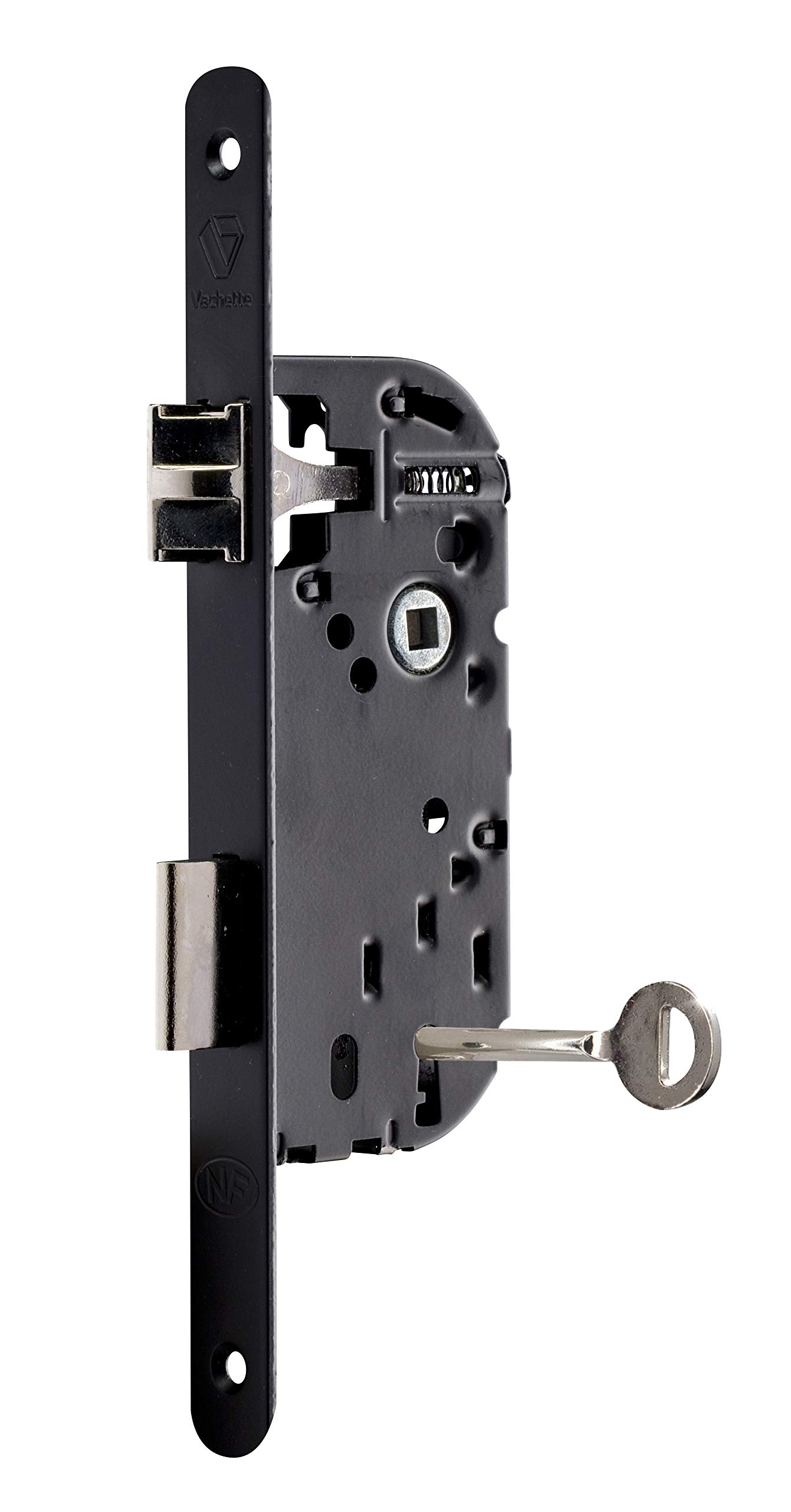 Vachette Aube D25R-A40/N/SC Vachette Lock, Black