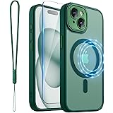 ROYBENS for iPhone 15 Matte Clear Case Compatible