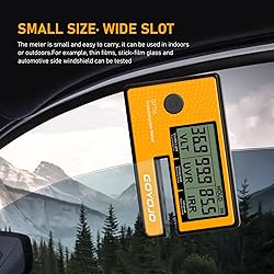Labs Tint Meter Works on Side Windows, Digital Tint
