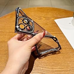 ROSEHUI Clear Glitter Phone Case for iPhone 16