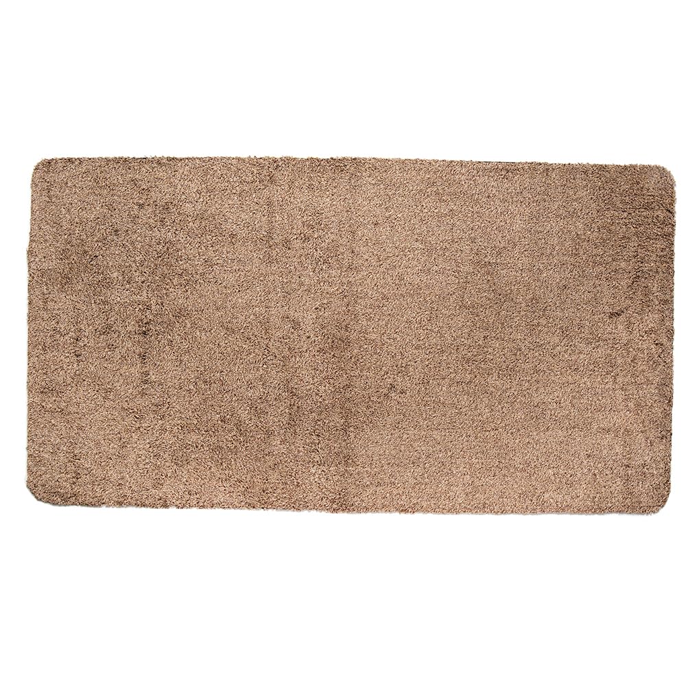Easylife Dirt Trapper Indoor Door Mat (Linen) Super Absorbent Machine Washable Door Mat with Non-Slip Rubber Backing, Waterproof for Front & Back Doors (40x60cm) - Fully Guaranteed