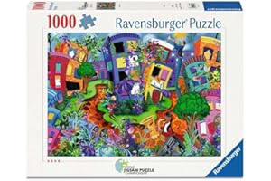 Ravensburger Lady Bug Lane 1000 Piece Jigsaw Puzzle – Whimsical Garden Path Scene, Detailed Challenge for Adults & Families