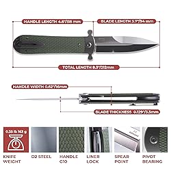 GANZO Firebird Adimanti Samson-GR Folding Pocket