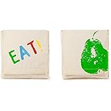 Fluf Reusable Sandwich & Snack Bags (Set of 2), Good Eats