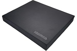 PRISP Large Foam Balance Pad - High-Density Stability Training Mat for Yoga, Fitness, Home Gym, Physical Therapy and Coordina
