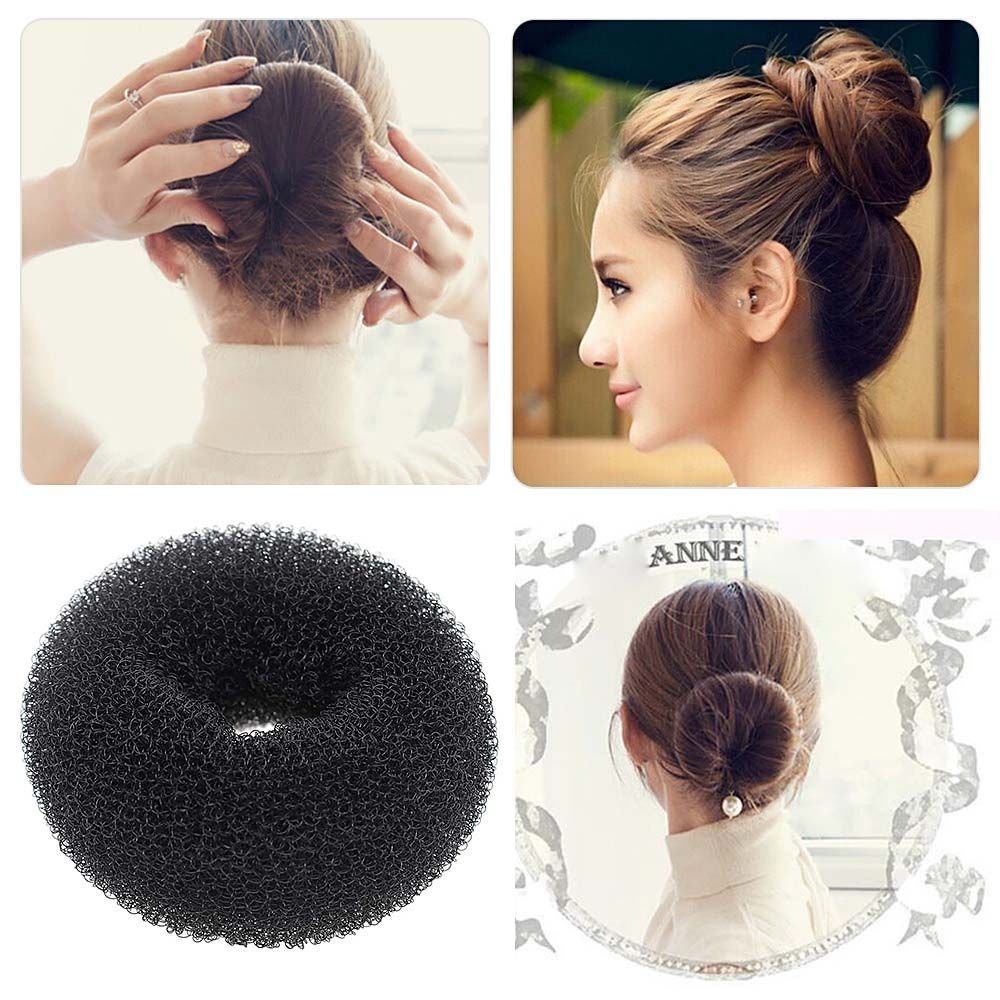 Cosmetics Jewellery Ggg 5pcs Women Girls Elastic Band Bun Donut