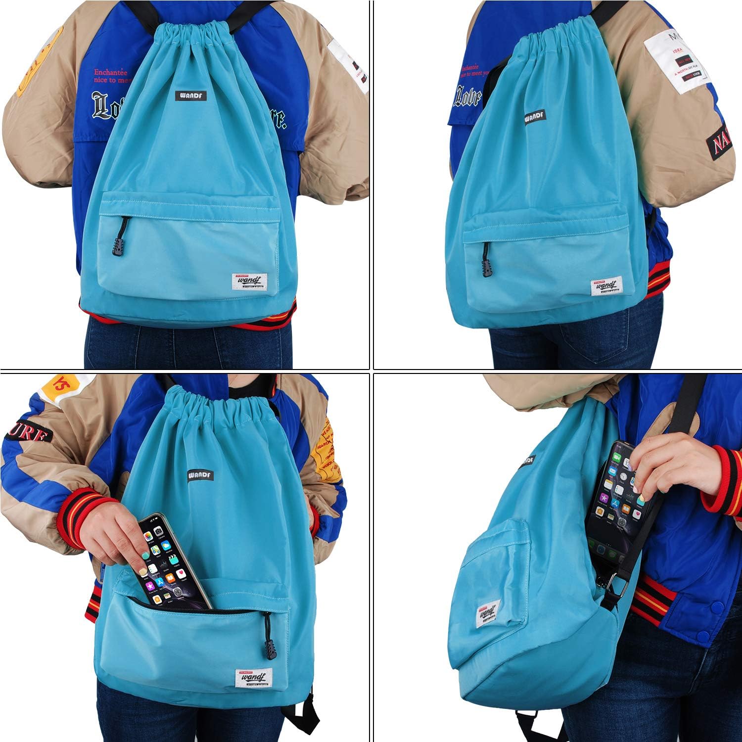 wandf drawstring backpack