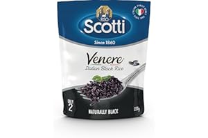 Riso Scotti Venere Steam Cooked Wholegrain Black Rice 230 g