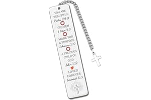 Inspirational Bookmarks Christian Bible Verse Daughter Bookmarker Encourage Gifts Women Go to University Keepsake Baptism Rel