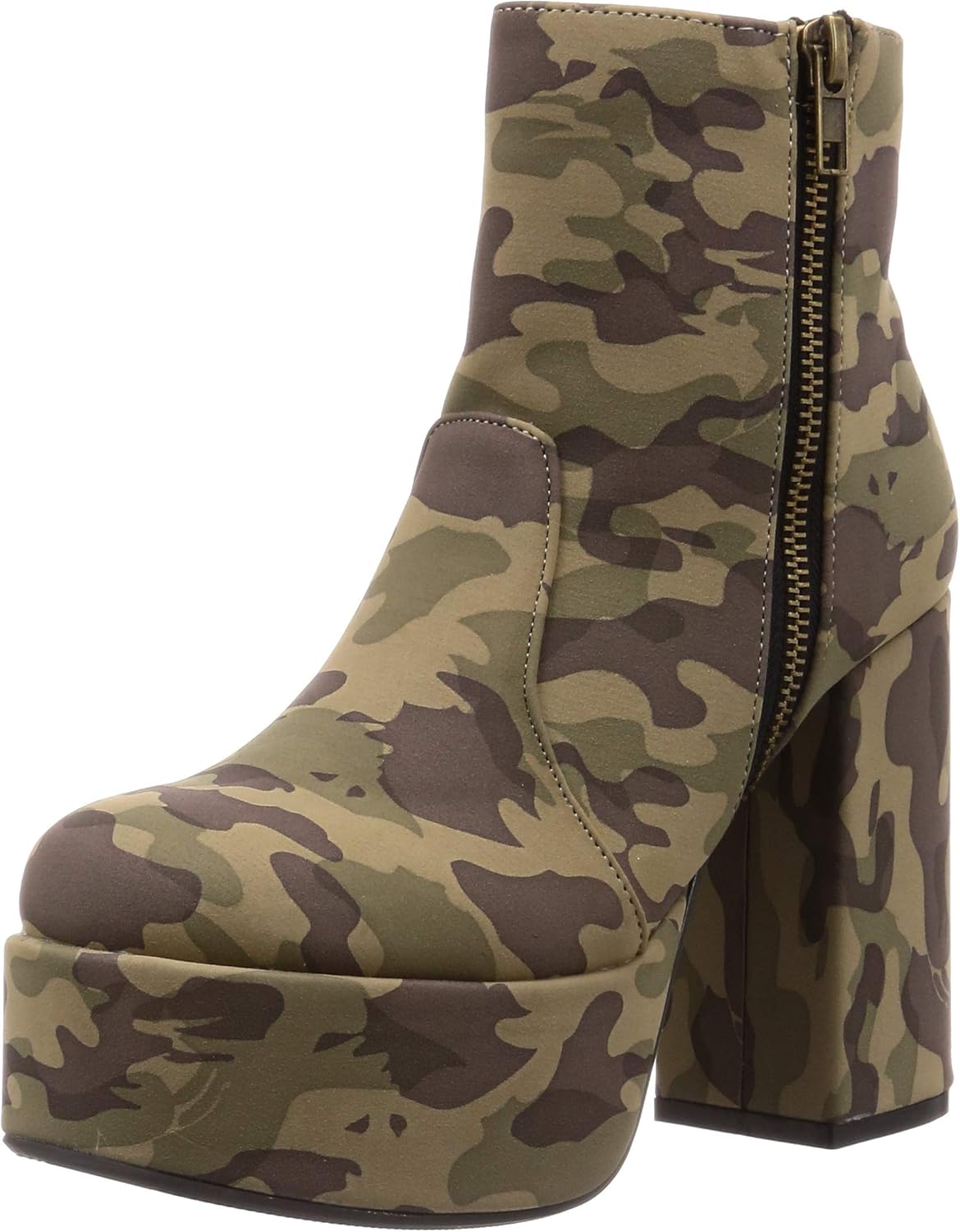 【エスペランサ】ショートブーツ 厚底ブーツ レディース CAMFL