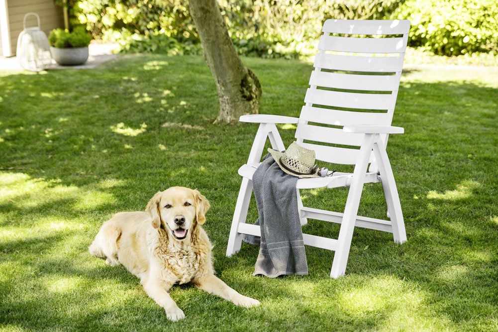 Kettler Rimini Multipositionssessel hoch weiß jetzt kaufen