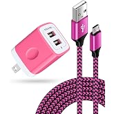 Android Fast Charger for Kindle Fire Wall Adapter + 6FT Micro USB Cable | for Kindle Fire 7, HD 8, HD 10 Plus, Kids Edition, Kids Pro, HDX 7"/8.9", Samsung J8 J7 Pro S6 S7, PS4, Xbox Micro USB Charge