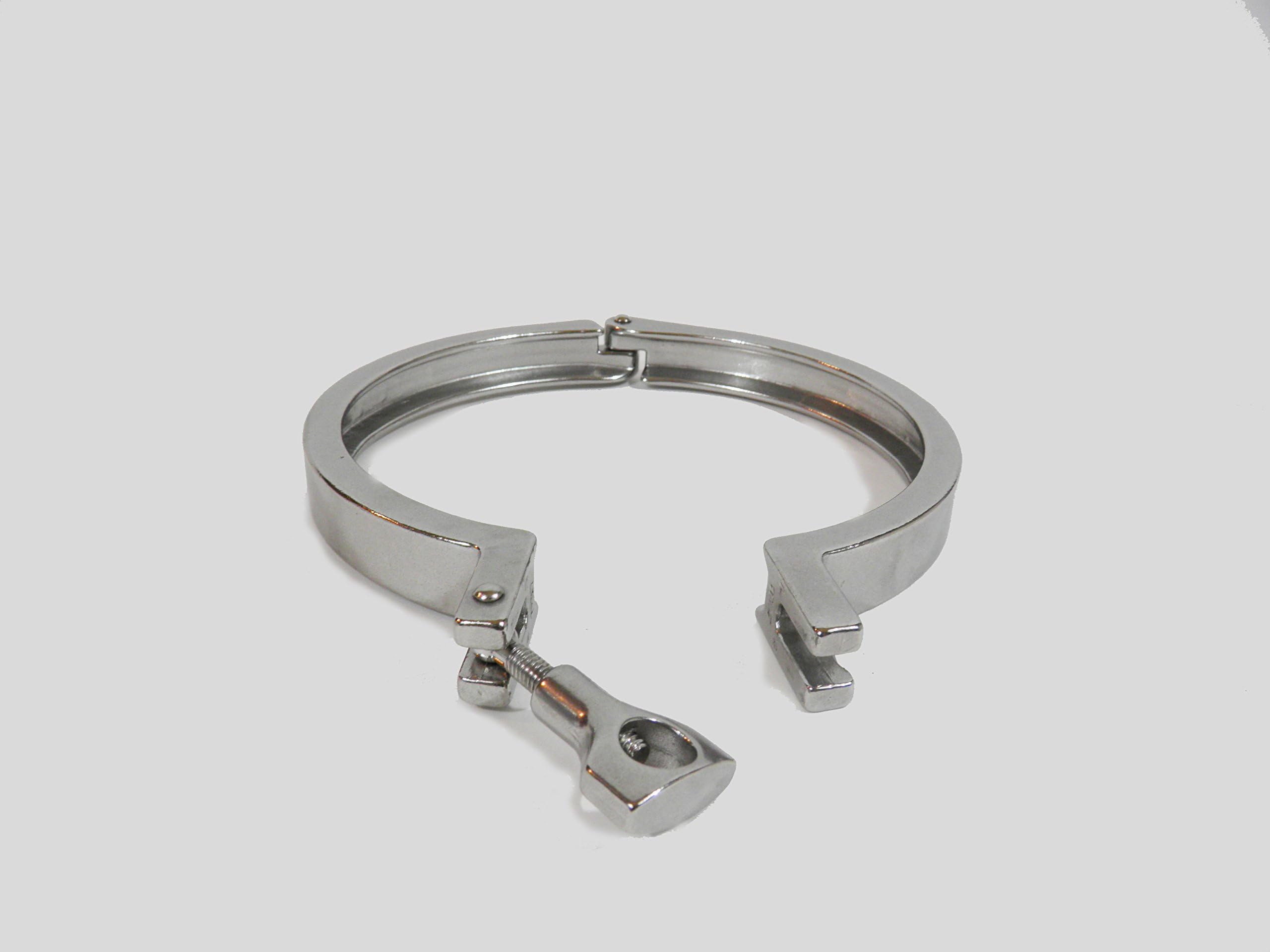 8" Single Hinge Sanitary Tri Clover/Tri Clamp SS304