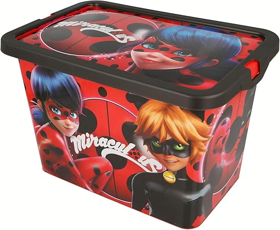 Stor CONTENEDOR 7 L | Miraculous Lady Bug: Amazon.es: Hogar