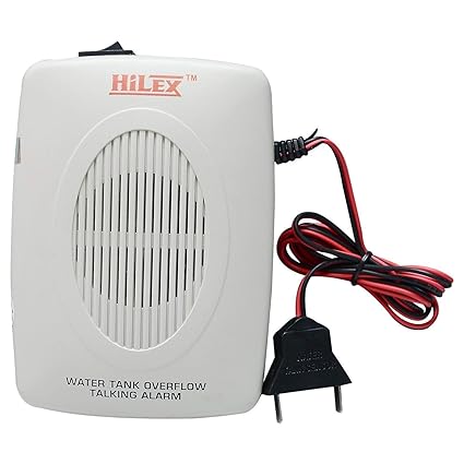 HELEX UM Info World Store Water Tank Overflow Talking Alarm (White)