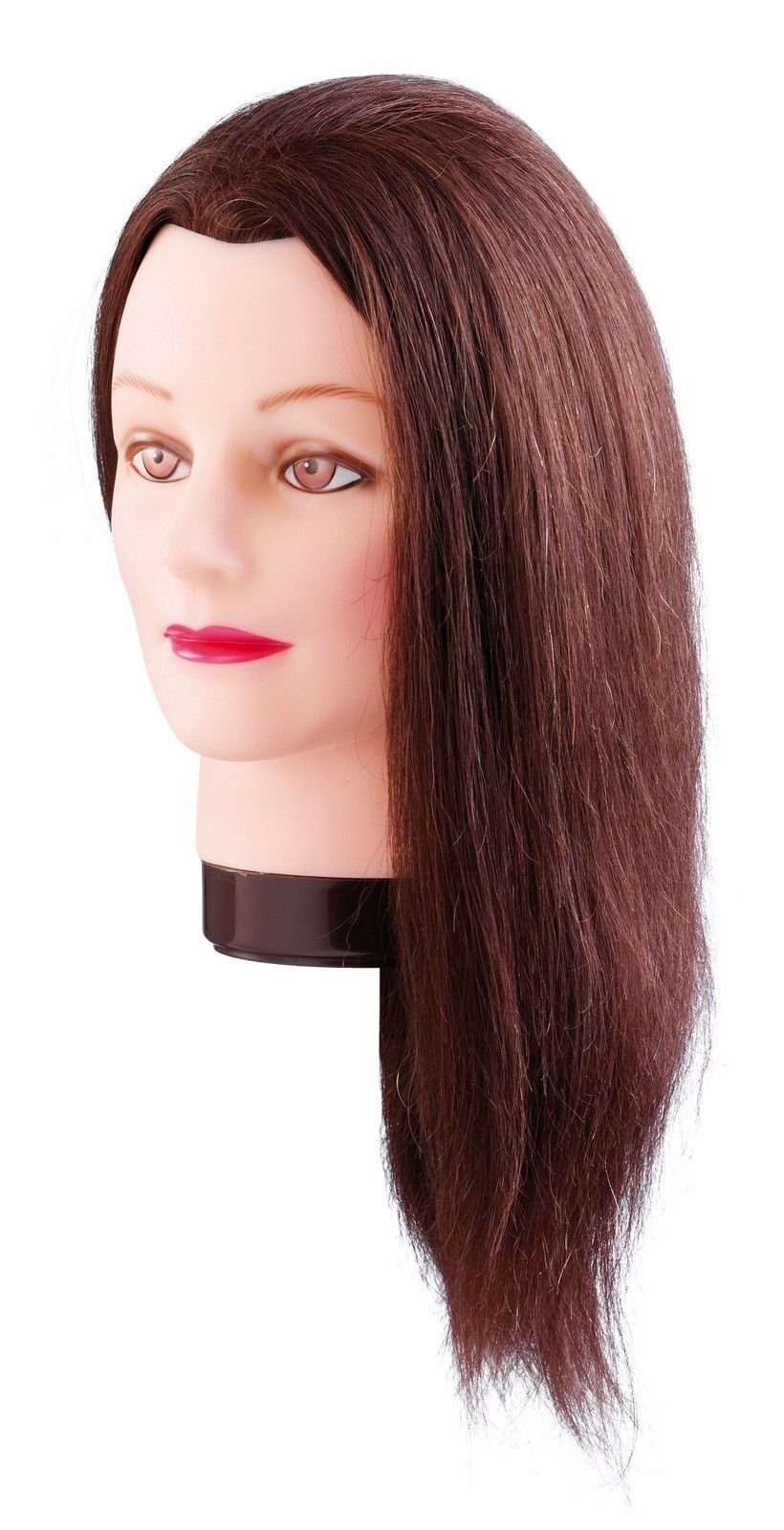 Comair 7000832 "Emma Human Hair Ubung Head Brown
