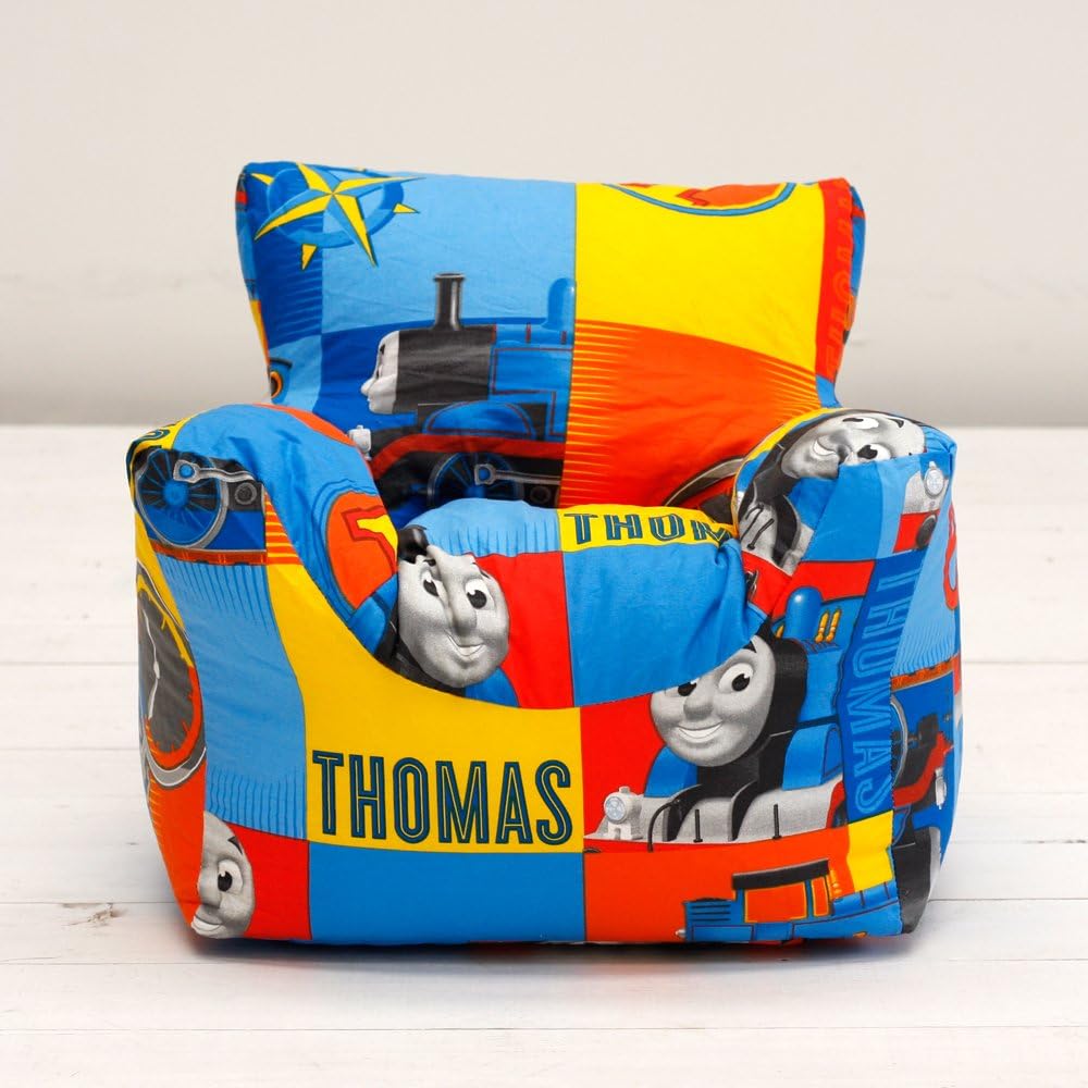 Thomas The Tank Engine Power Boys Character Bean Chair Beanbag Filled With Beans Amazon Co Uk Kitchen Home
