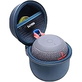 LTGEM Case Compatible with Ultimate Ears WONDERBOOM 4 / Play / 3/2 Portable Waterproof Speaker, Blue
