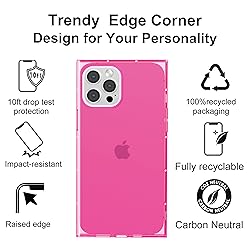 LoeoeL for iPhone 13 Pro Max Clear Case Rectangle