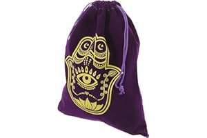 ifundom Velvet Drawstring Jewelry Storage Bag Purple Pouch 6x9 Inch Velvet Pouch for Party Favors
