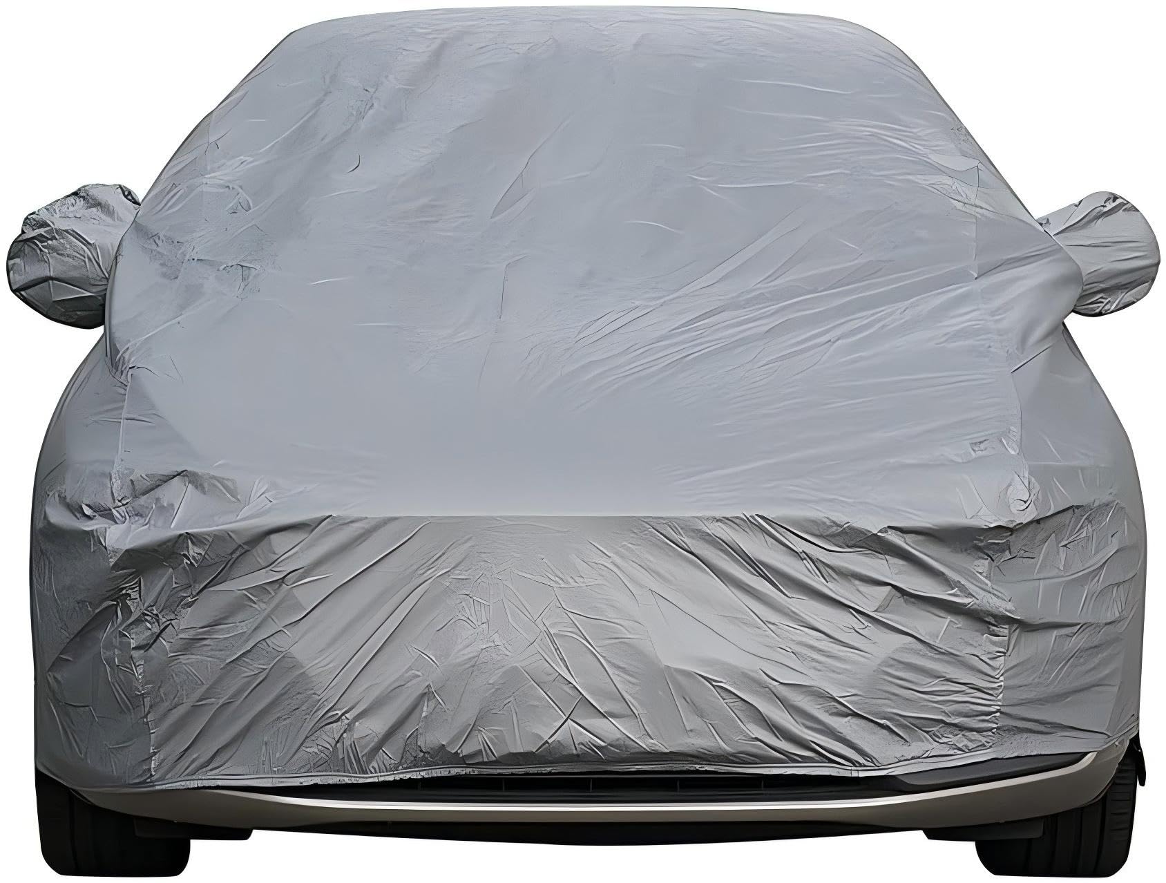 Sipobuy universal fully waterproof, scratch proof, durable car cover, breathable cotton filled, heavy duty