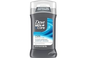 Dove Men+Care Deodorant Stick aluminum-free deodorant formula for 72H protection Clean Comfort with ¼ moisturizing cream, 85g